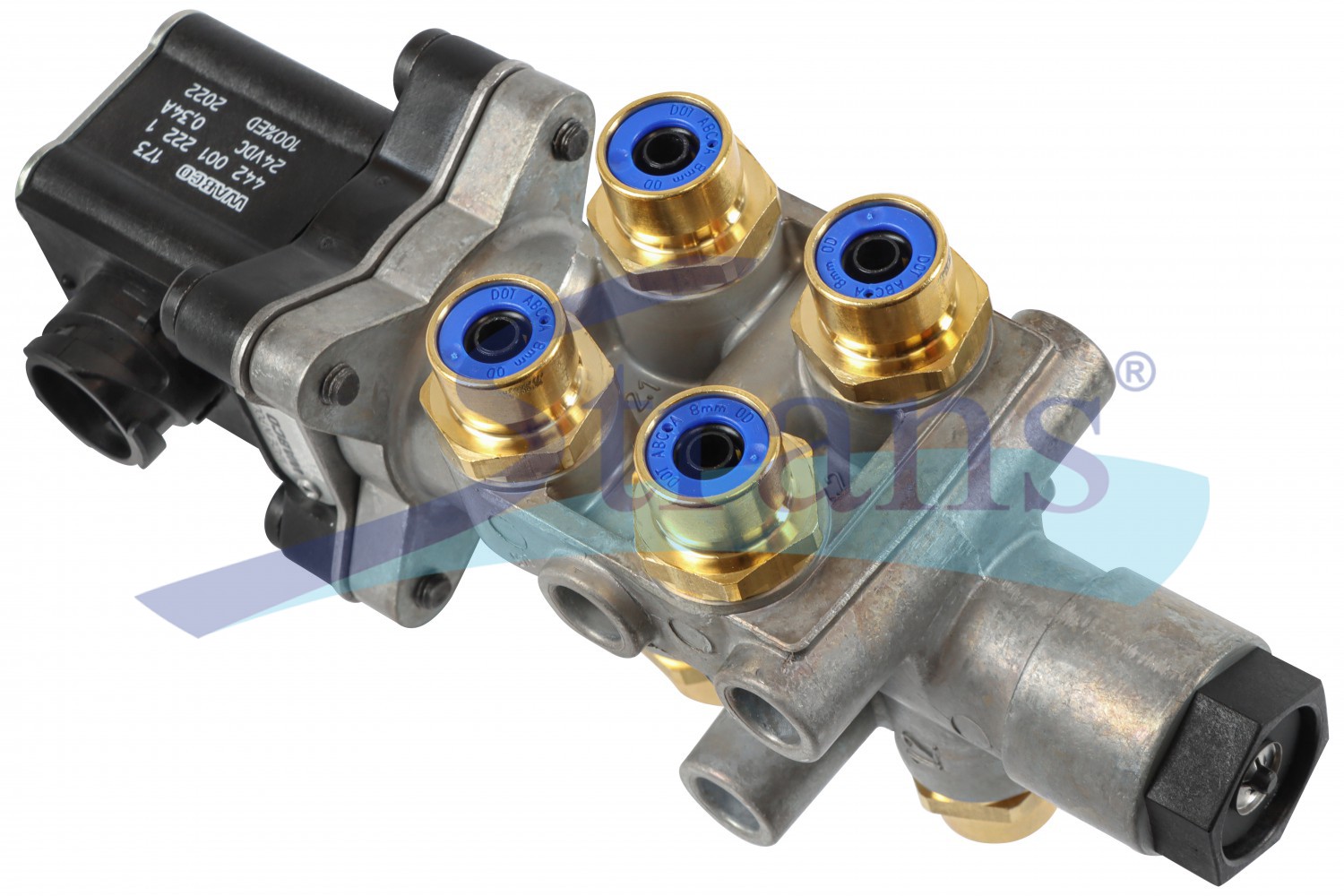 Axle Lift Valve Mechanical With Fittings Daf, Kogel, Kaesbohrer